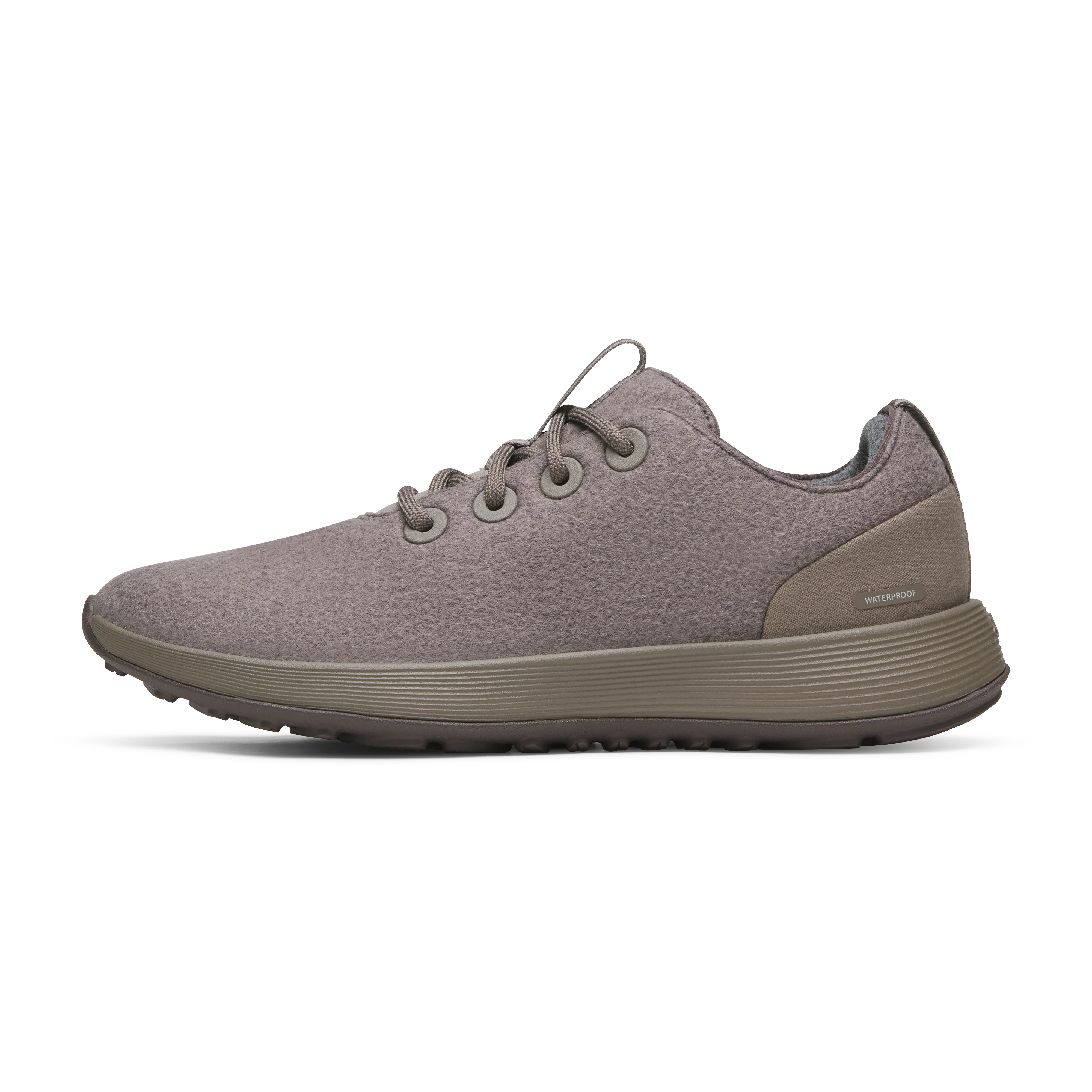 Men's Wool Runner NZ Waterproof - Weathered Brown (Weathered Brown Sole)